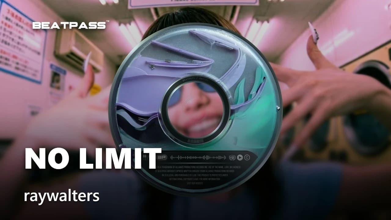 Published BeatPass video thumbnail for NO LIMIT by raywalters with disc artwork